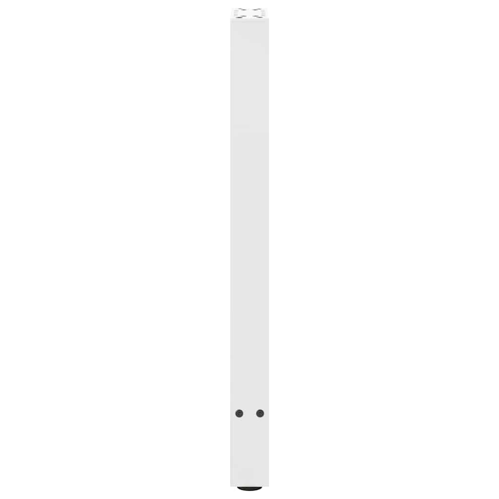 Console tafelpoten 2 st 28x(72-73) cm staal wit is nu te koop bij PeponiXL, paradijselijk wonen!