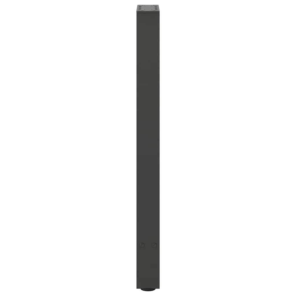 Console tafelpoten 2 st 28x(72-73) cm staal antraciet is nu te koop bij PeponiXL, paradijselijk wonen!