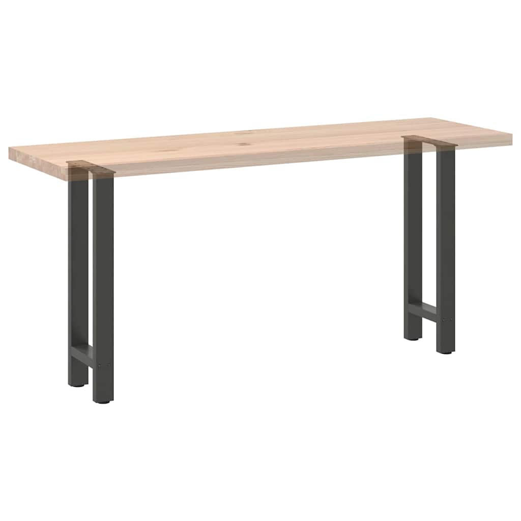 Console tafelpoten 2 st 28x(72-73) cm staal antraciet is nu te koop bij PeponiXL, paradijselijk wonen!