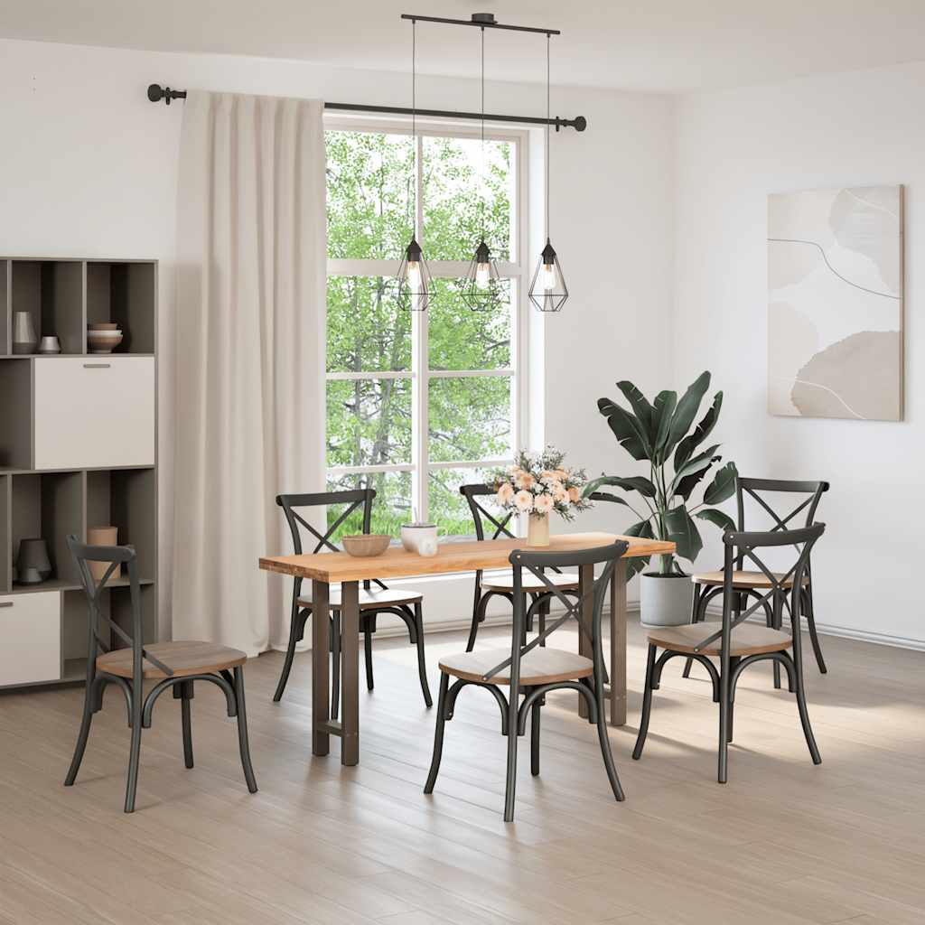 Console tafelpoten 2 st 38x(72-73) cm staal naturel is nu te koop bij PeponiXL, paradijselijk wonen!