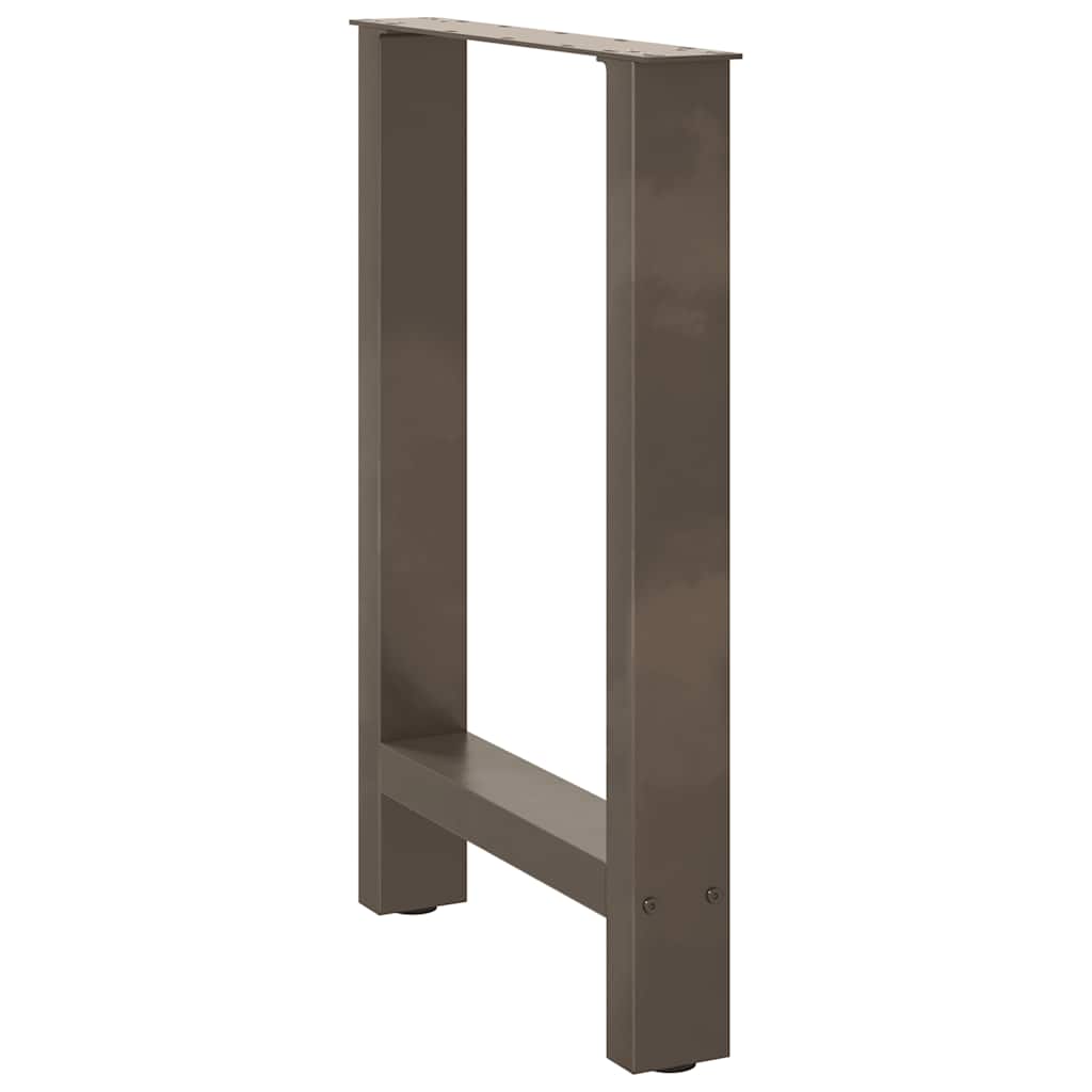 Eettafelpoten 2 st 50x(72-73) cm staal naturel is nu te koop bij PeponiXL, paradijselijk wonen!