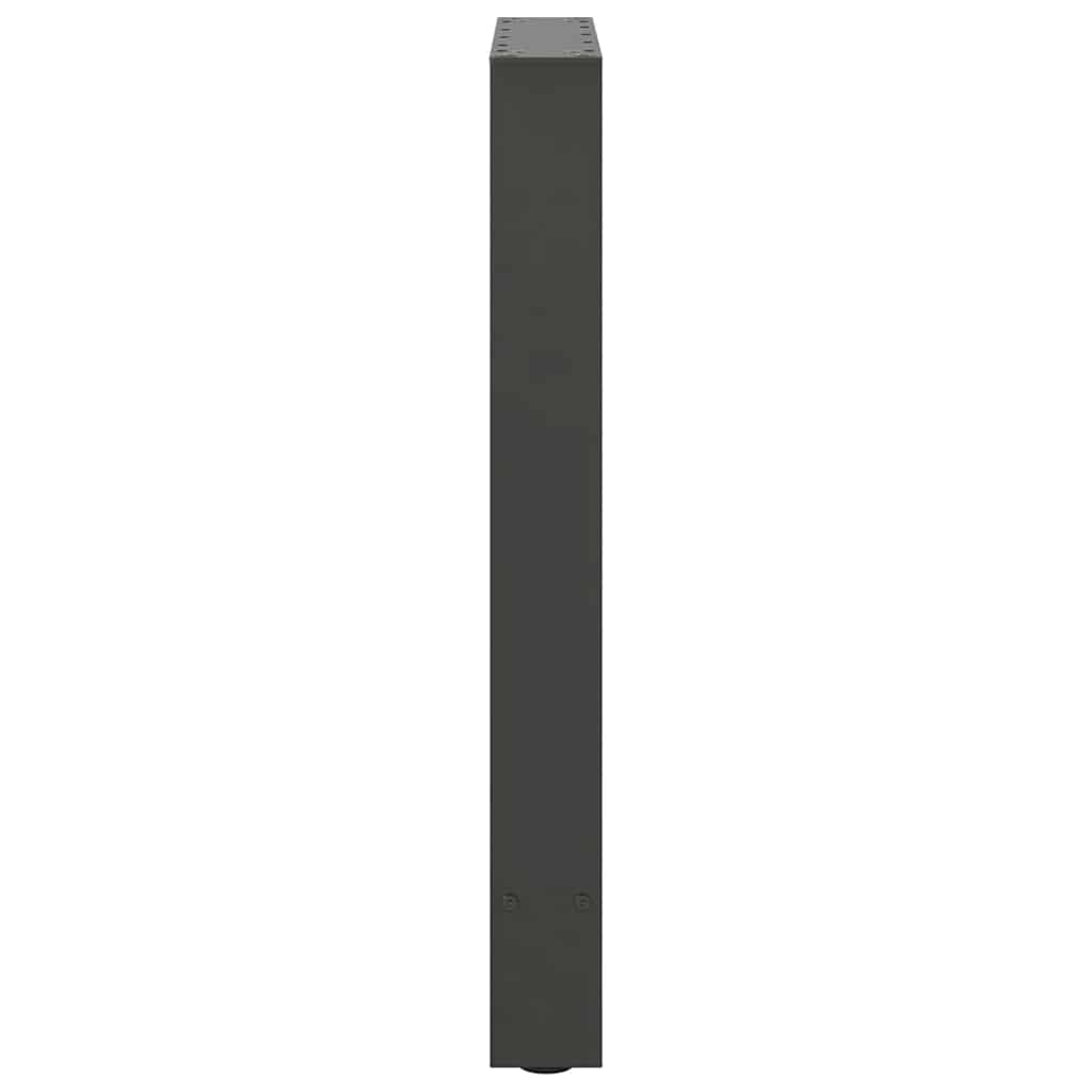 Eettafelpoten 2 st 60x(72-73) cm staal antraciet is nu te koop bij PeponiXL, paradijselijk wonen!