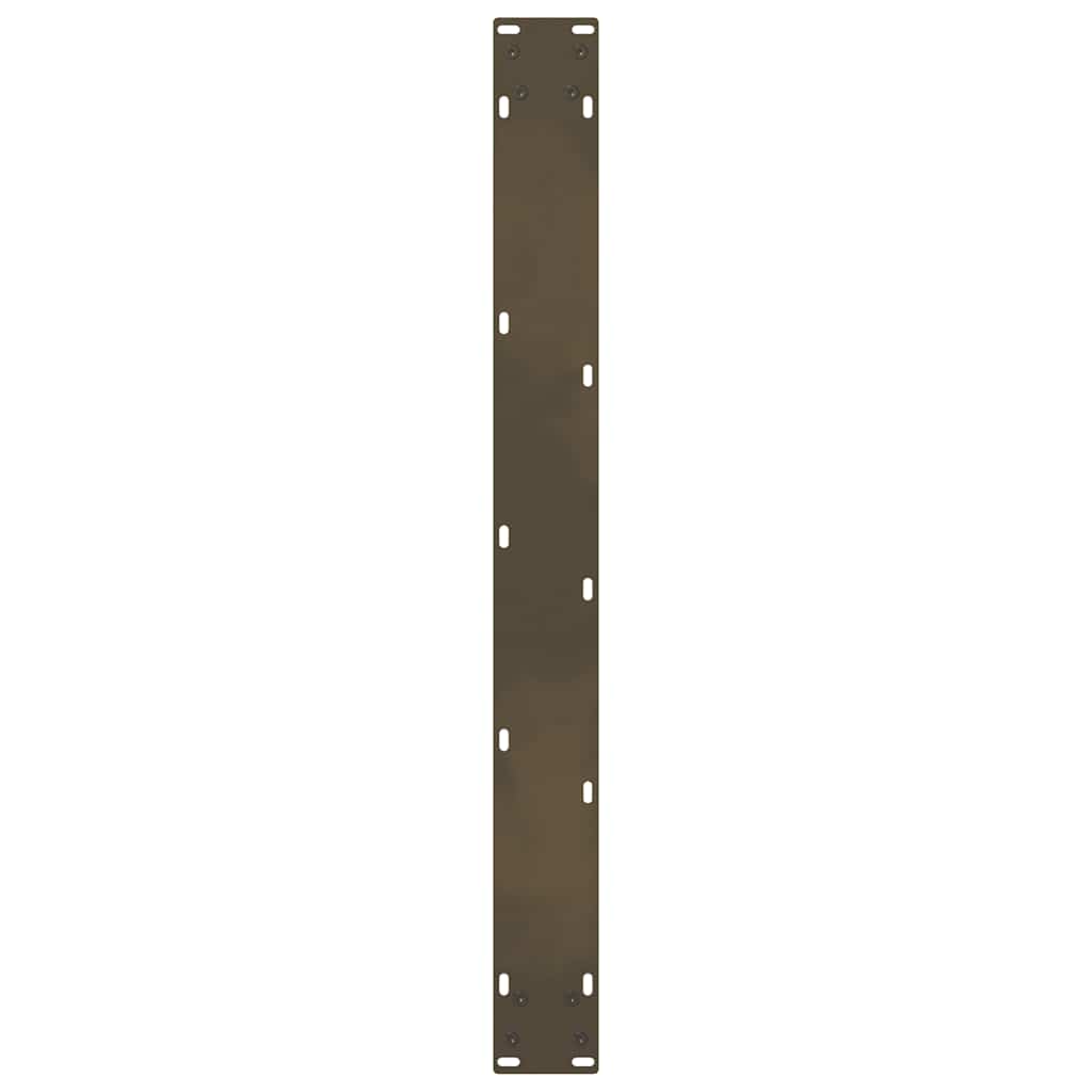 Eettafelpoten 2 st 70x(72-73) cm staal naturel is nu te koop bij PeponiXL, paradijselijk wonen!