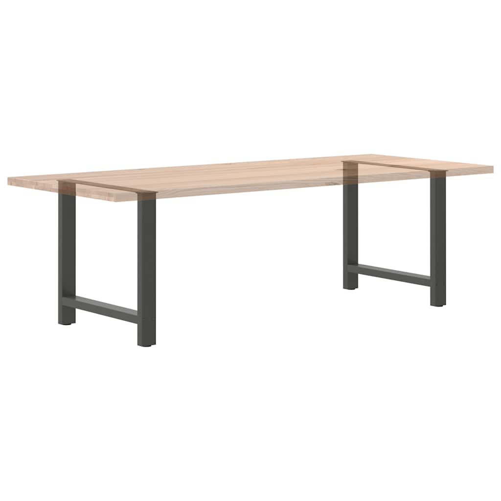 Eettafelpoten 2 st 80x(72-73) cm staal antraciet is nu te koop bij PeponiXL, paradijselijk wonen!