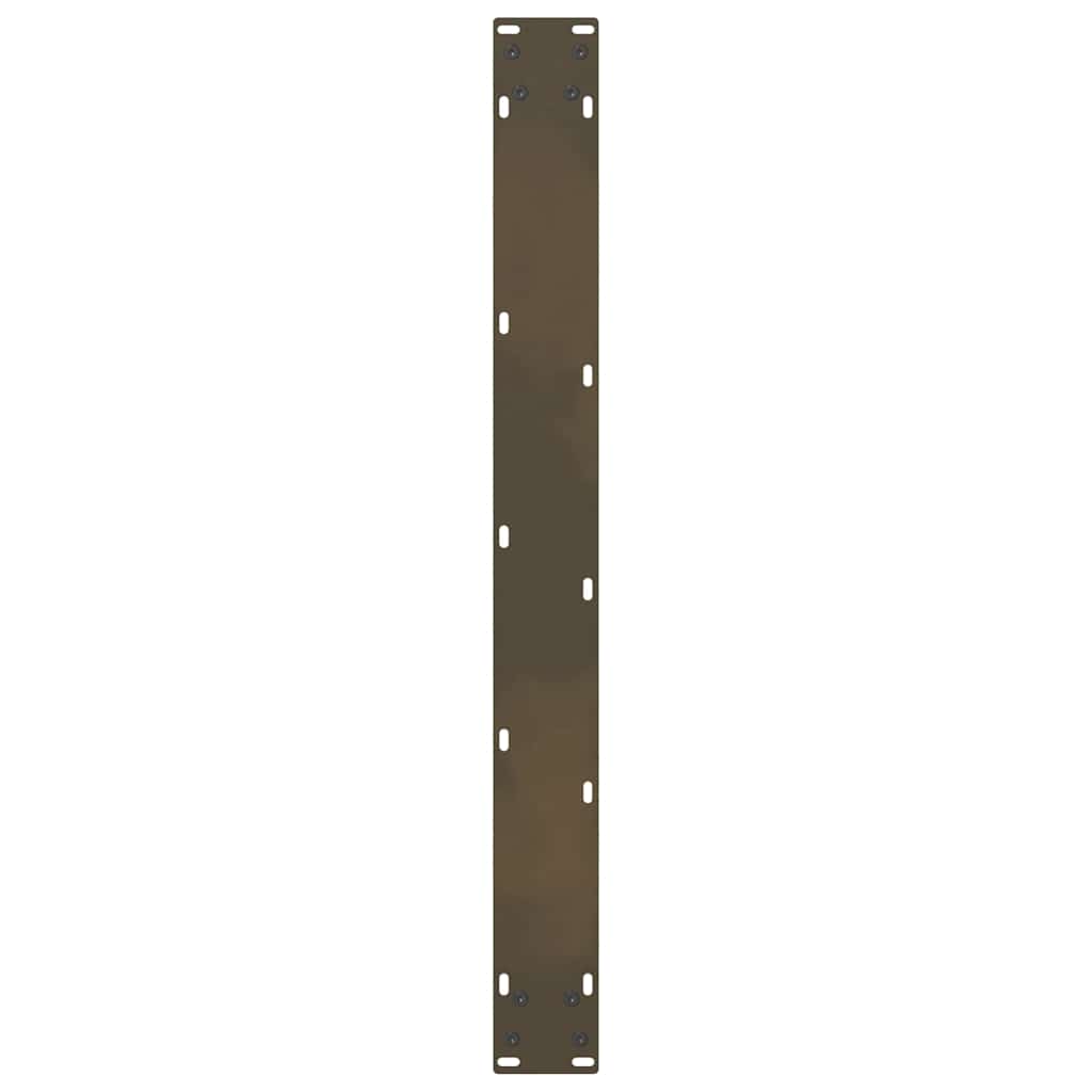Eettafelpoten 2 st 80x(72-73) cm staal naturel is nu te koop bij PeponiXL, paradijselijk wonen!