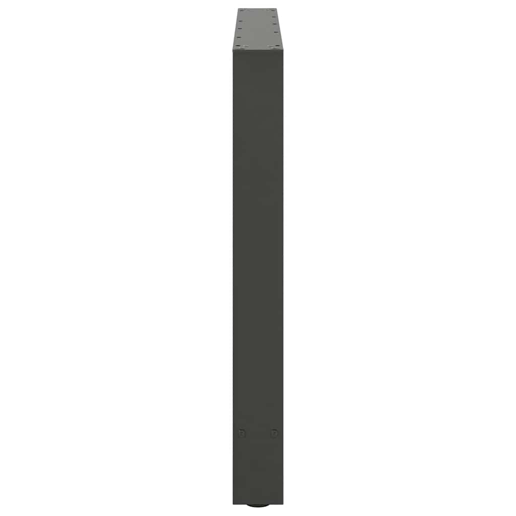 Eettafelpoten 2 st 90x(72-73) cm staal antraciet is nu te koop bij PeponiXL, paradijselijk wonen!
