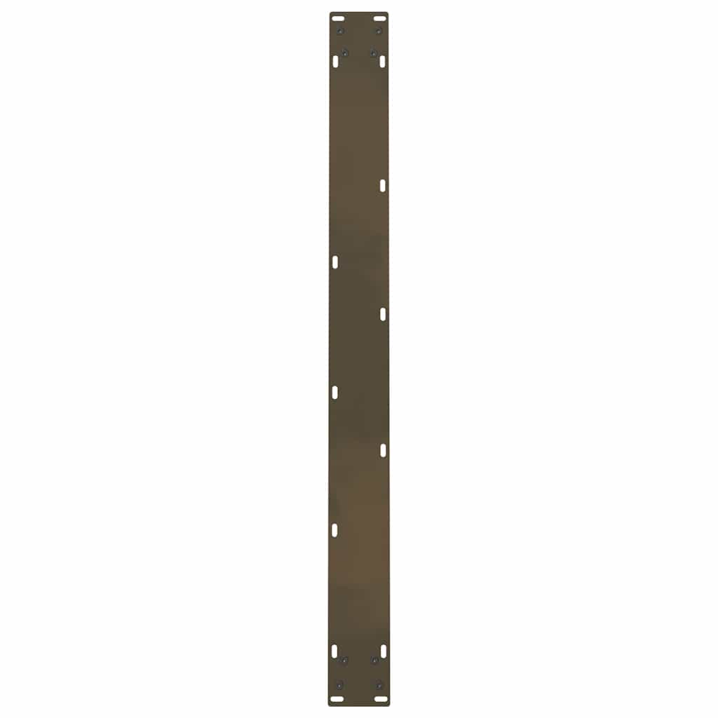 Eettafelpoten 2 st 100x(72-73) cm staal naturel is nu te koop bij PeponiXL, paradijselijk wonen!