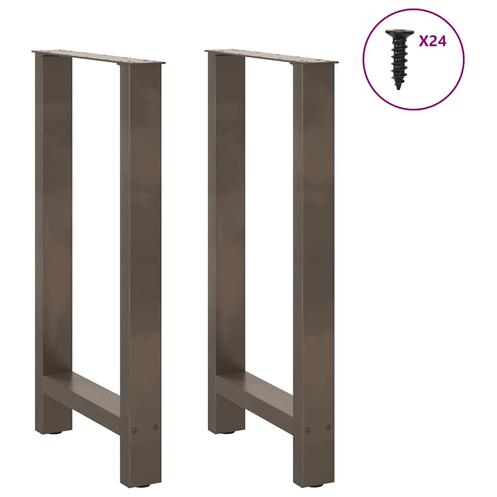 Bartafelpoten 2 st 50x(90-91) cm staal naturel is nu te koop bij PeponiXL, paradijselijk wonen!