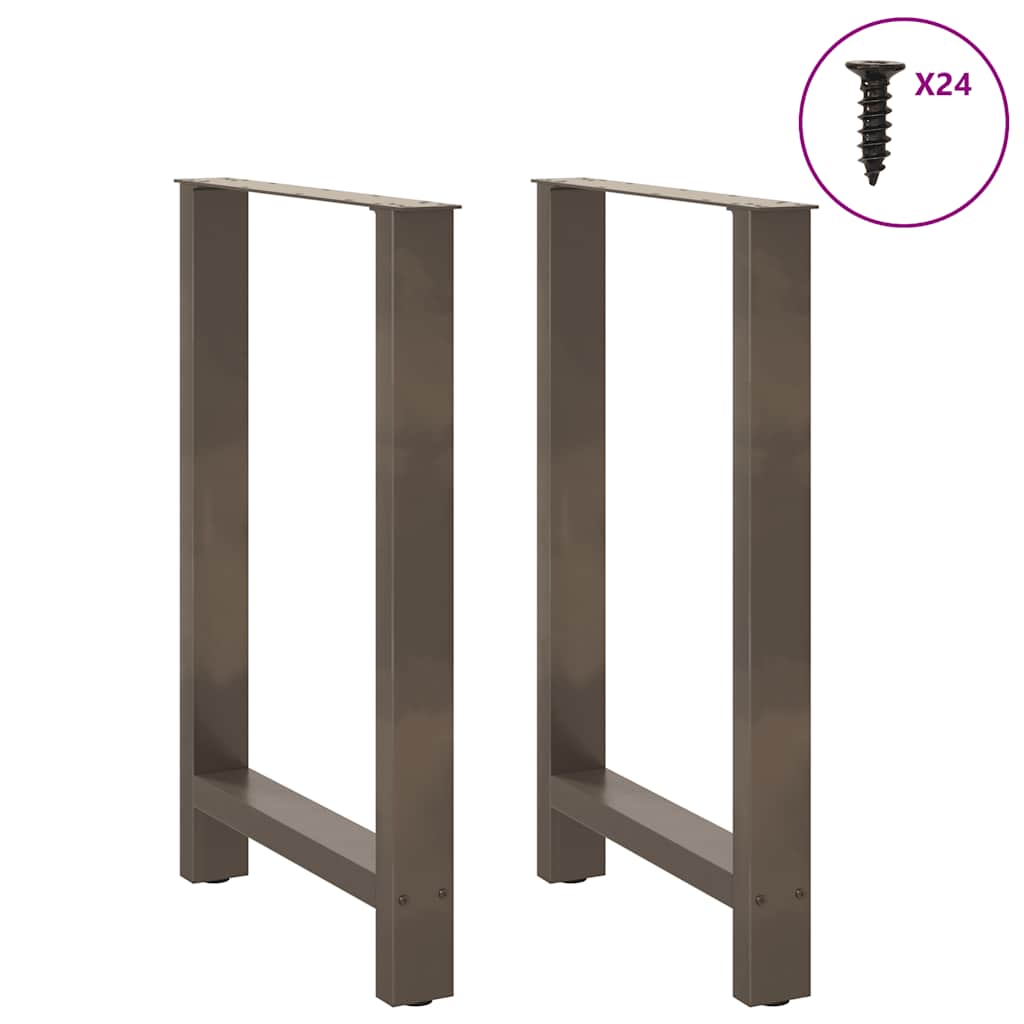Bartafelpoten 2 st 60x(90-91) cm staal naturel is nu te koop bij PeponiXL, paradijselijk wonen!