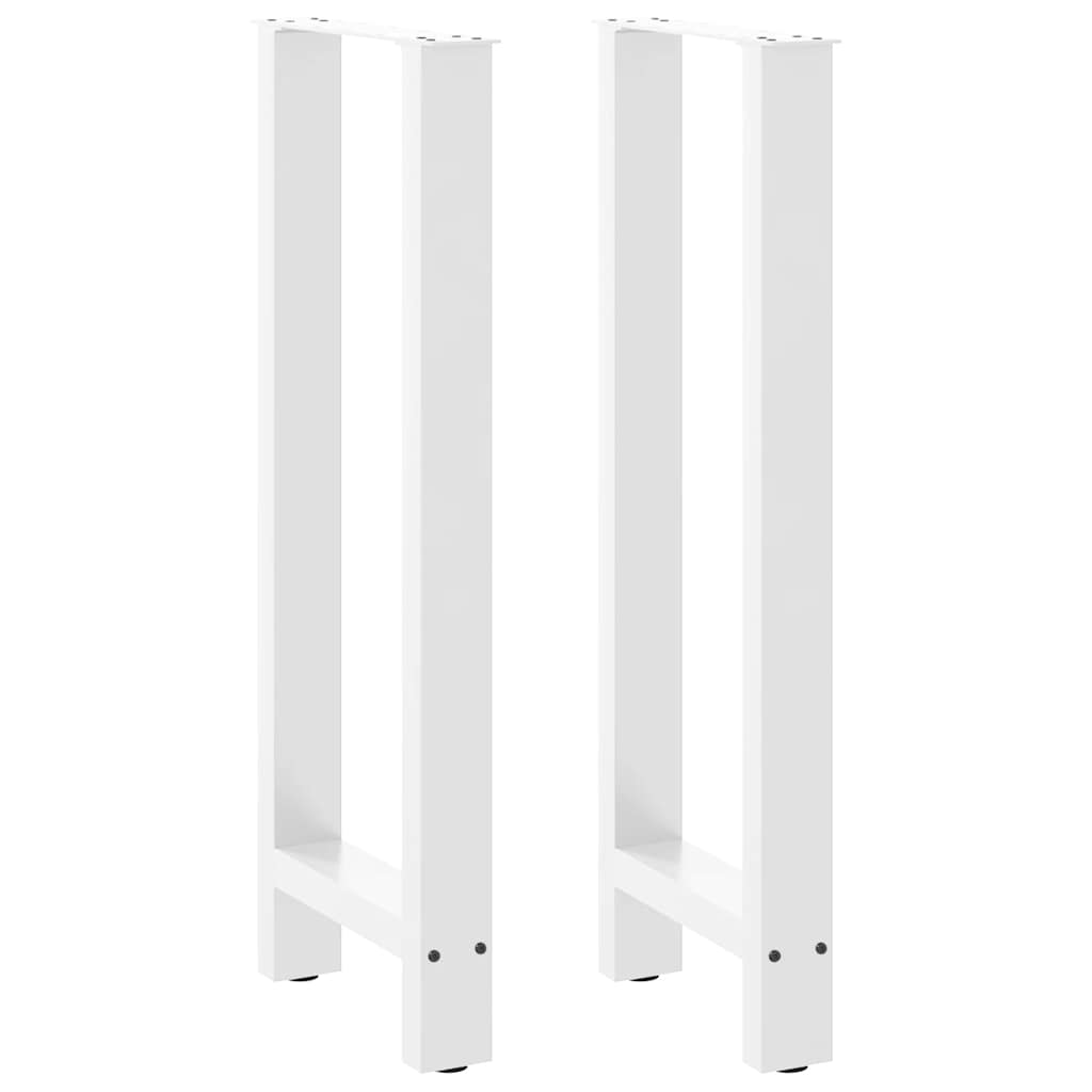 Bartafelpoten 2 st 40x(100-101) cm staal wit is nu te koop bij PeponiXL, paradijselijk wonen!