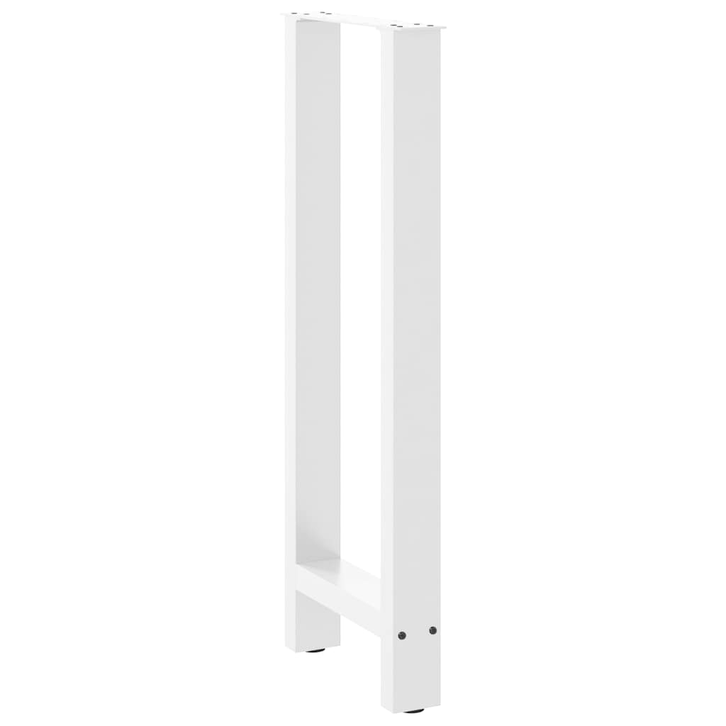 Bartafelpoten 2 st 40x(100-101) cm staal wit is nu te koop bij PeponiXL, paradijselijk wonen!