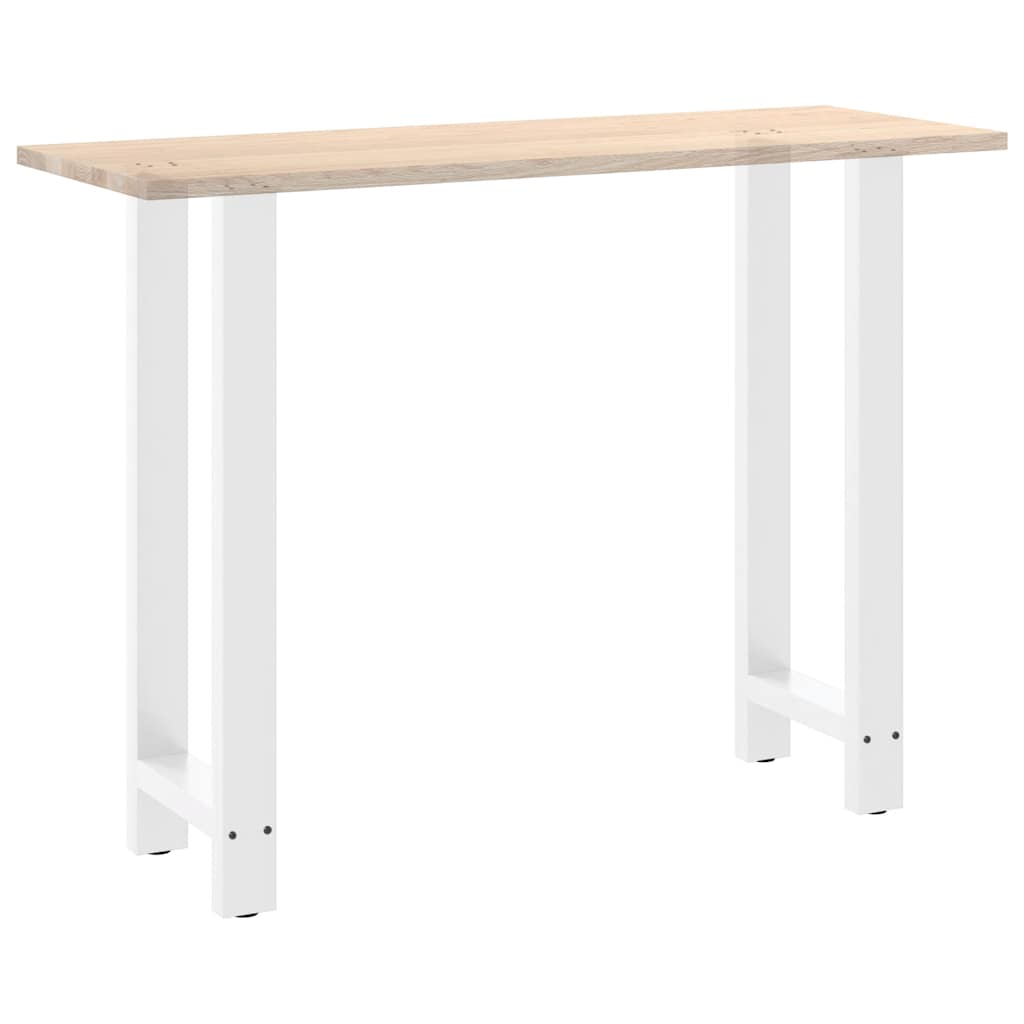 Bartafelpoten 2 st 40x(100-101) cm staal wit is nu te koop bij PeponiXL, paradijselijk wonen!