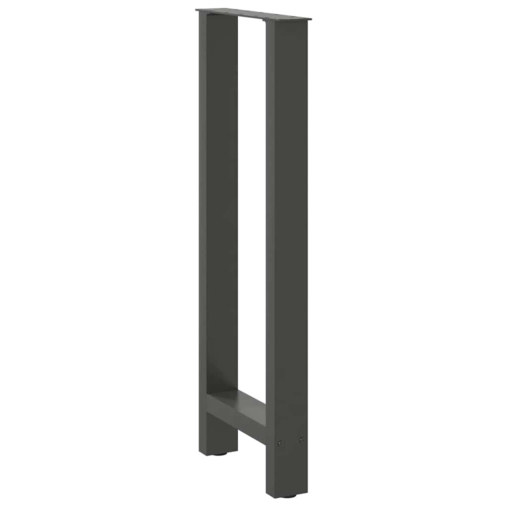 Bartafelpoten 2 st 40x(100-101) cm staal antraciet is nu te koop bij PeponiXL, paradijselijk wonen!