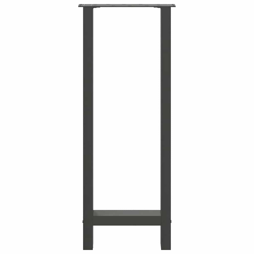 Bartafelpoten 2 st 40x(100-101) cm staal antraciet is nu te koop bij PeponiXL, paradijselijk wonen!