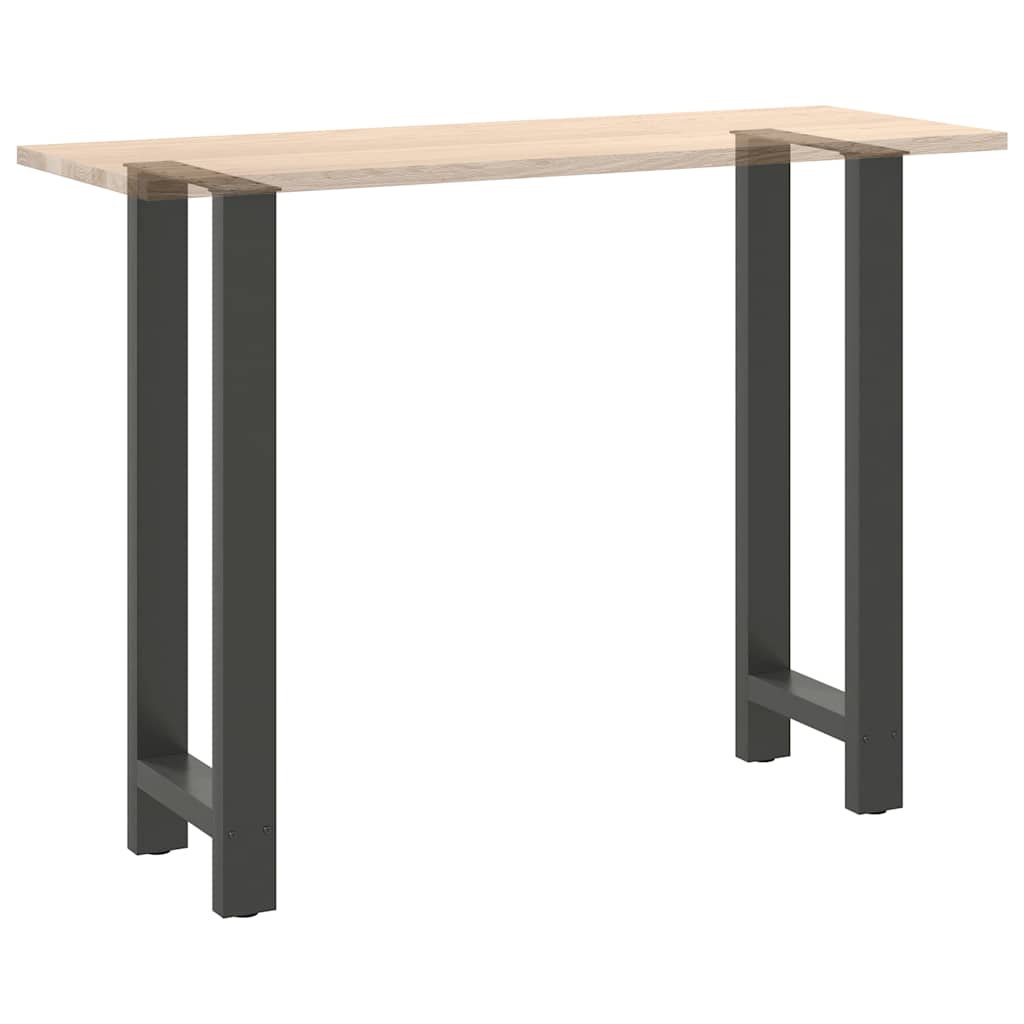 Bartafelpoten 2 st 40x(100-101) cm staal antraciet is nu te koop bij PeponiXL, paradijselijk wonen!