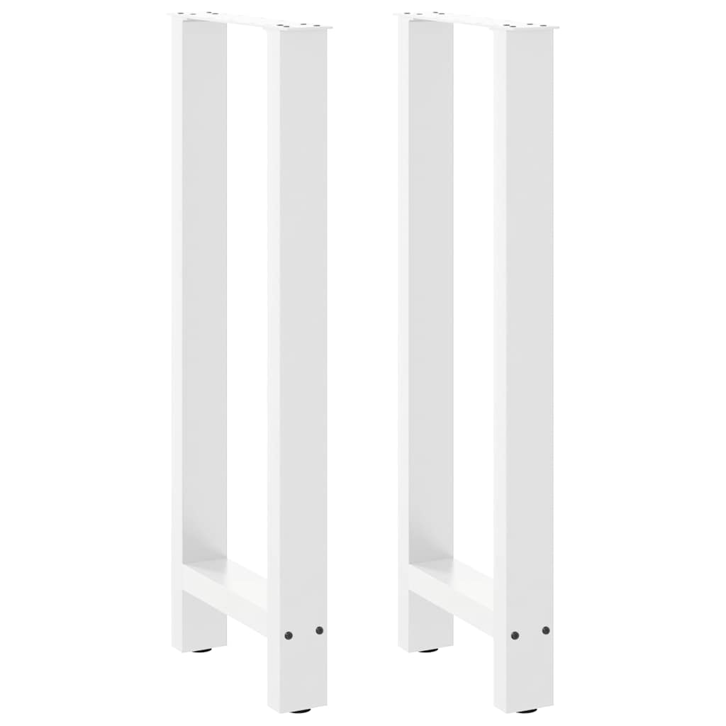Bartafelpoten 2 st 50x(100-101) cm staal wit is nu te koop bij PeponiXL, paradijselijk wonen!