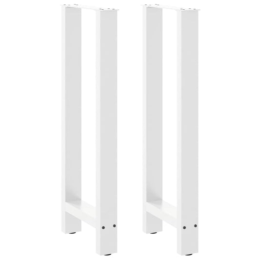 Bartafelpoten 2 st 50x(100-101) cm staal wit is nu te koop bij PeponiXL, paradijselijk wonen!