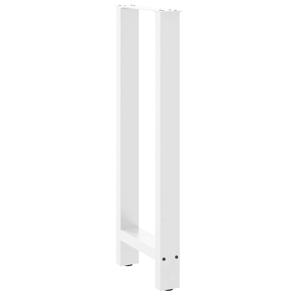Bartafelpoten 2 st 50x(100-101) cm staal wit is nu te koop bij PeponiXL, paradijselijk wonen!