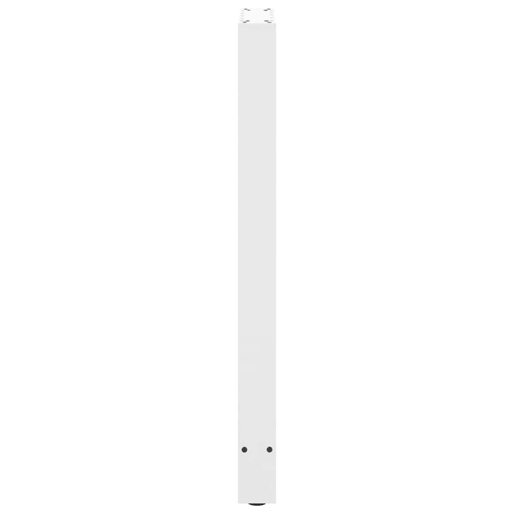Bartafelpoten 2 st 50x(100-101) cm staal wit is nu te koop bij PeponiXL, paradijselijk wonen!