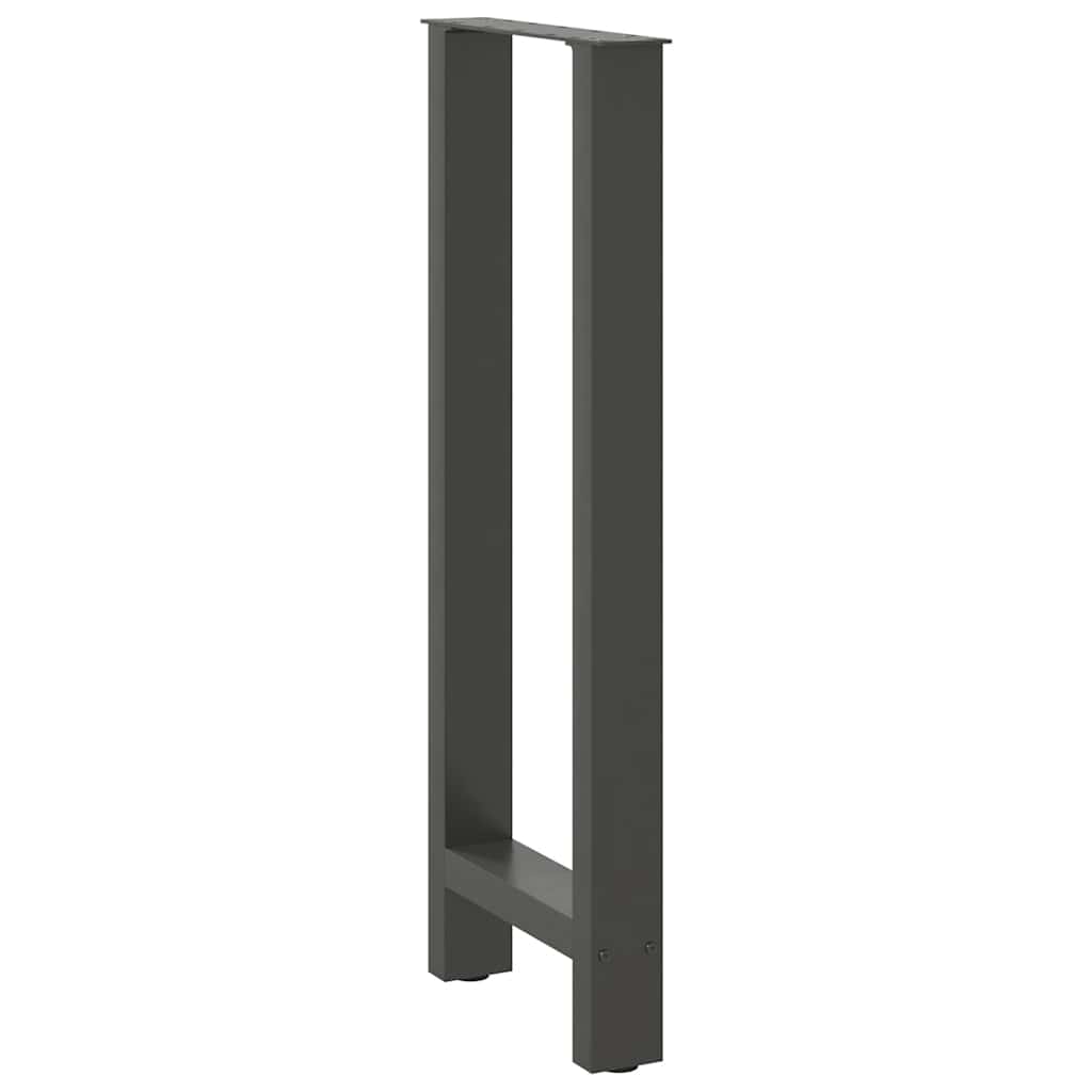 Bartafelpoten 2 st 50x(100-101) cm staal antraciet is nu te koop bij PeponiXL, paradijselijk wonen!