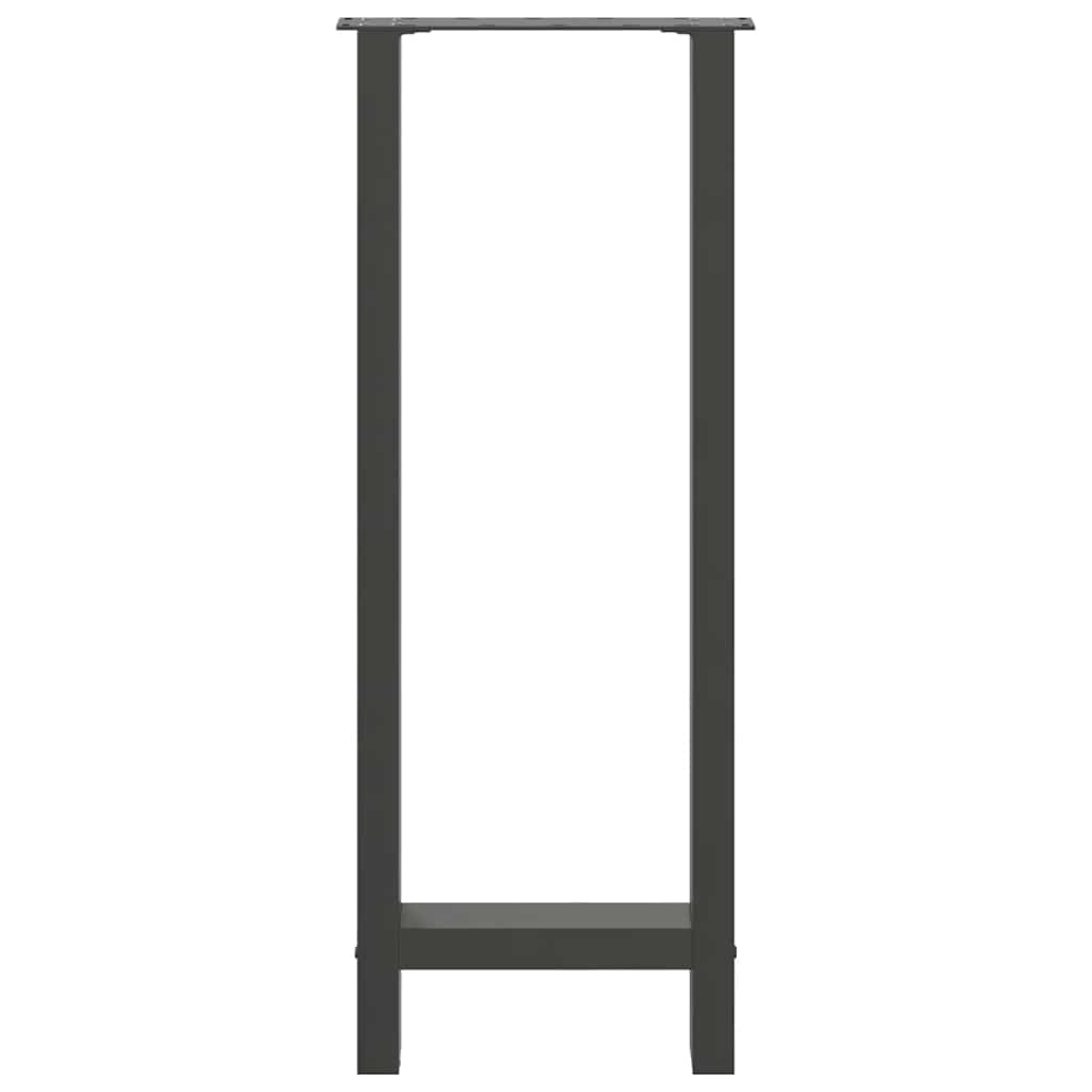 Bartafelpoten 2 st 50x(100-101) cm staal antraciet is nu te koop bij PeponiXL, paradijselijk wonen!