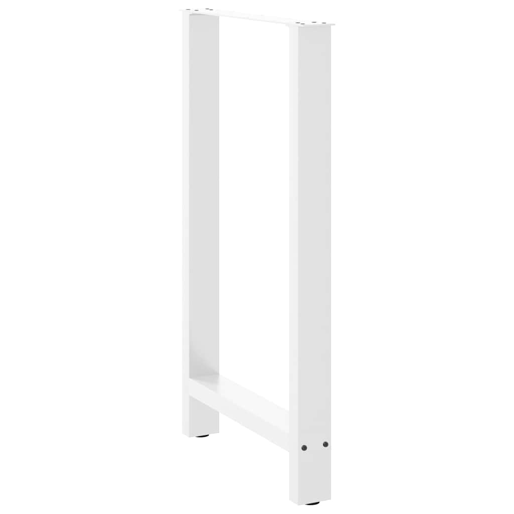 Bartafelpoten 2 st 60x(100-101) cm staal wit is nu te koop bij PeponiXL, paradijselijk wonen!