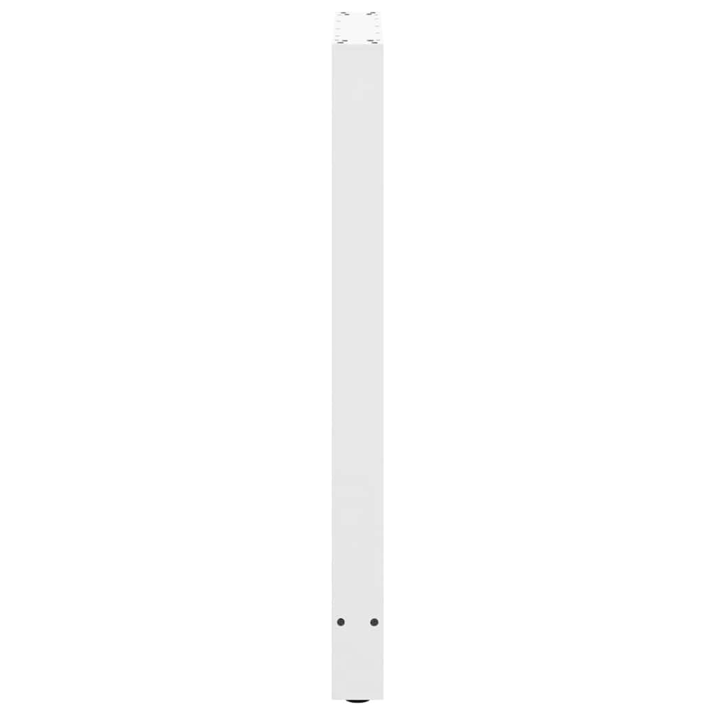 Bartafelpoten 2 st 60x(100-101) cm staal wit is nu te koop bij PeponiXL, paradijselijk wonen!