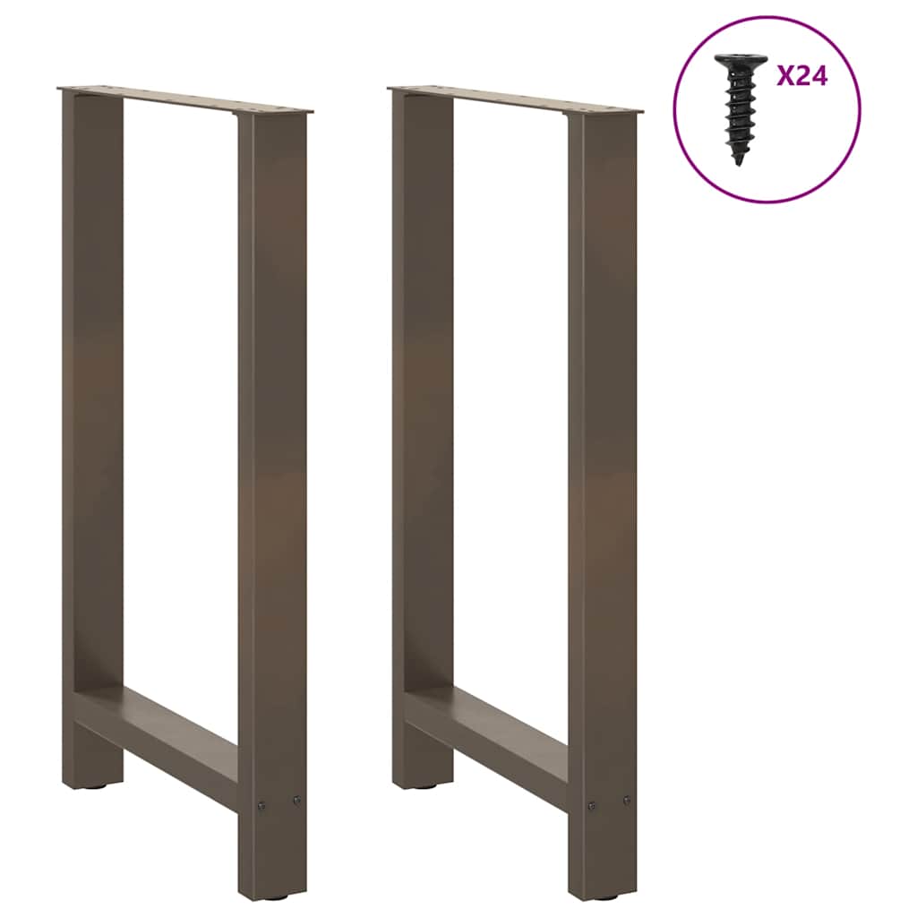 Bartafelpoten 2 st 60x(100-101) cm staal naturel is nu te koop bij PeponiXL, paradijselijk wonen!