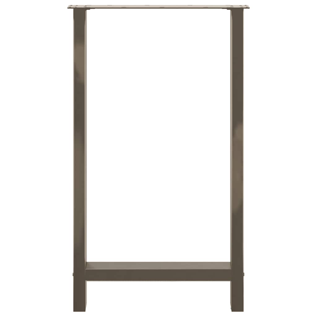 Bartafelpoten 2 st 60x(100-101) cm staal naturel is nu te koop bij PeponiXL, paradijselijk wonen!