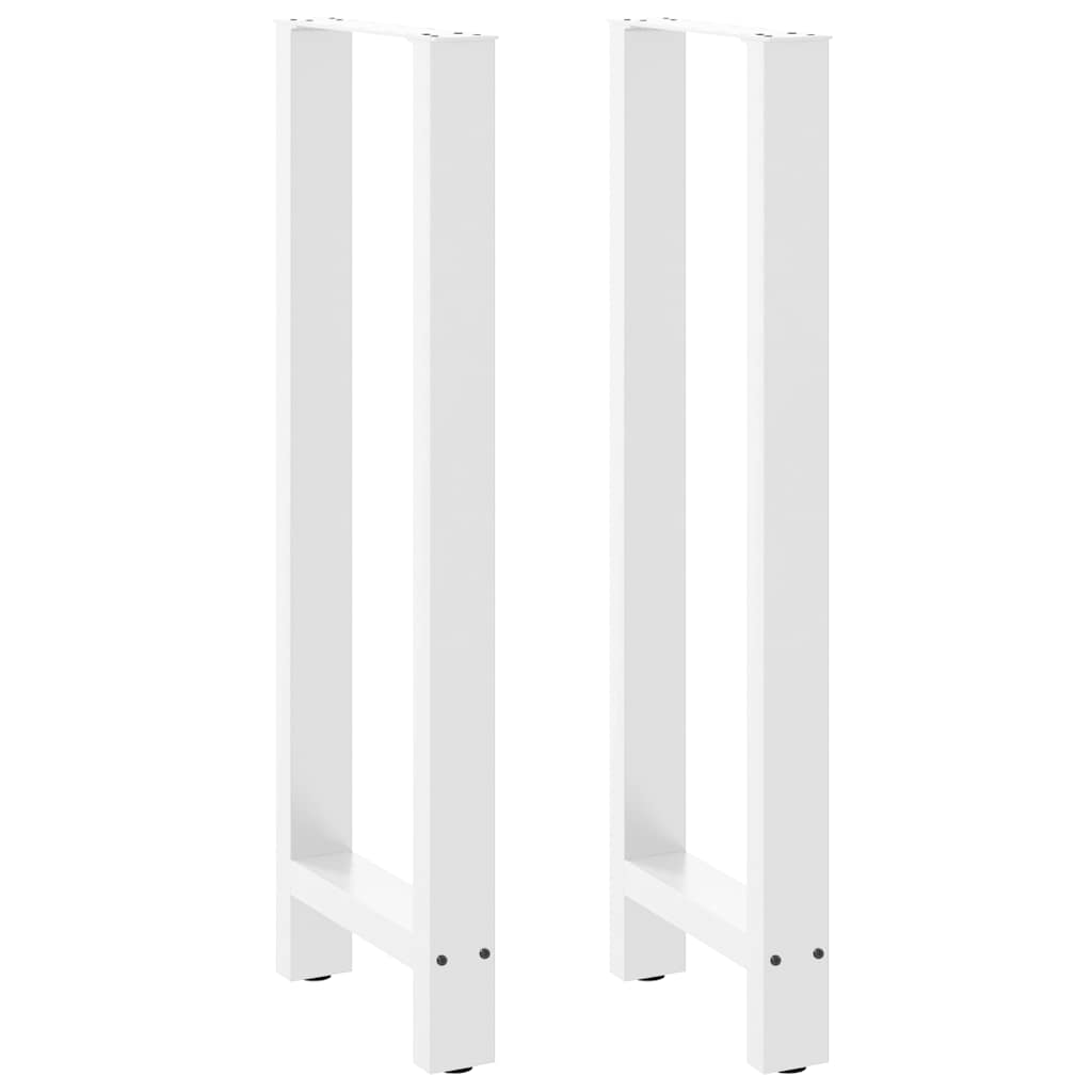 Bartafelpoten 2 st 40x(110-111) cm staal wit is nu te koop bij PeponiXL, paradijselijk wonen!