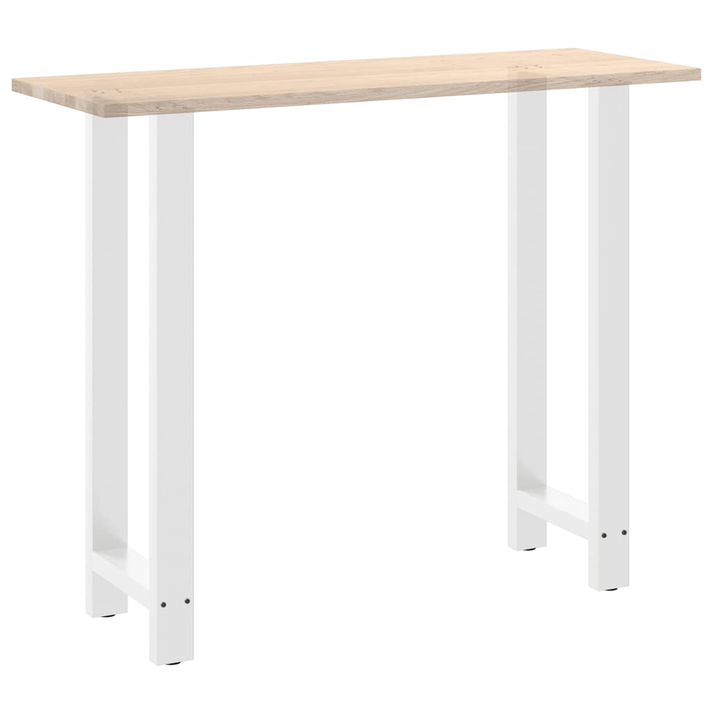 Bartafelpoten 2 st 40x(110-111) cm staal wit is nu te koop bij PeponiXL, paradijselijk wonen!
