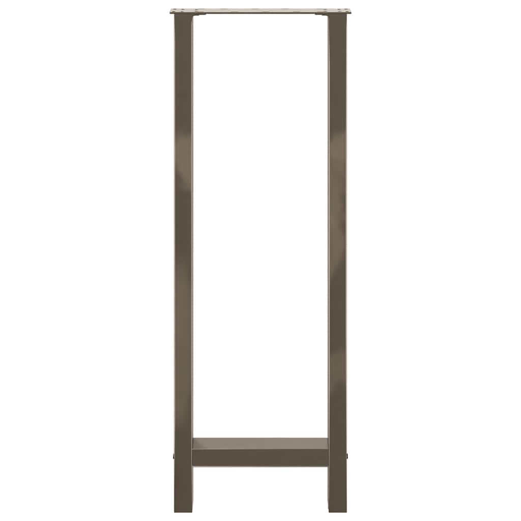 Bartafelpoten 2 st 40x(110-111) cm staal naturel is nu te koop bij PeponiXL, paradijselijk wonen!