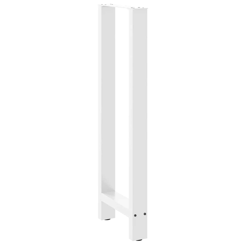 Bartafelpoten 2 st 50x(110-111) cm staal wit is nu te koop bij PeponiXL, paradijselijk wonen!