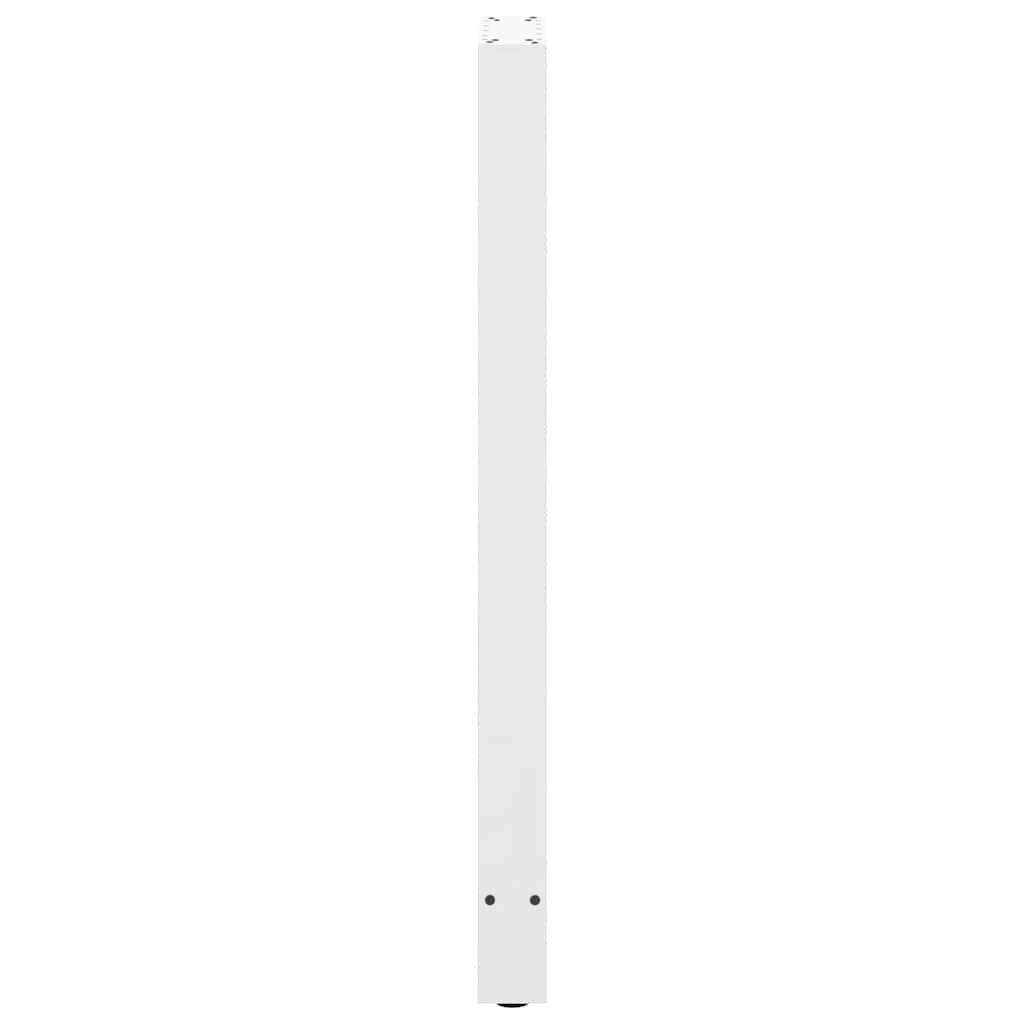 Bartafelpoten 2 st 50x(110-111) cm staal wit is nu te koop bij PeponiXL, paradijselijk wonen!