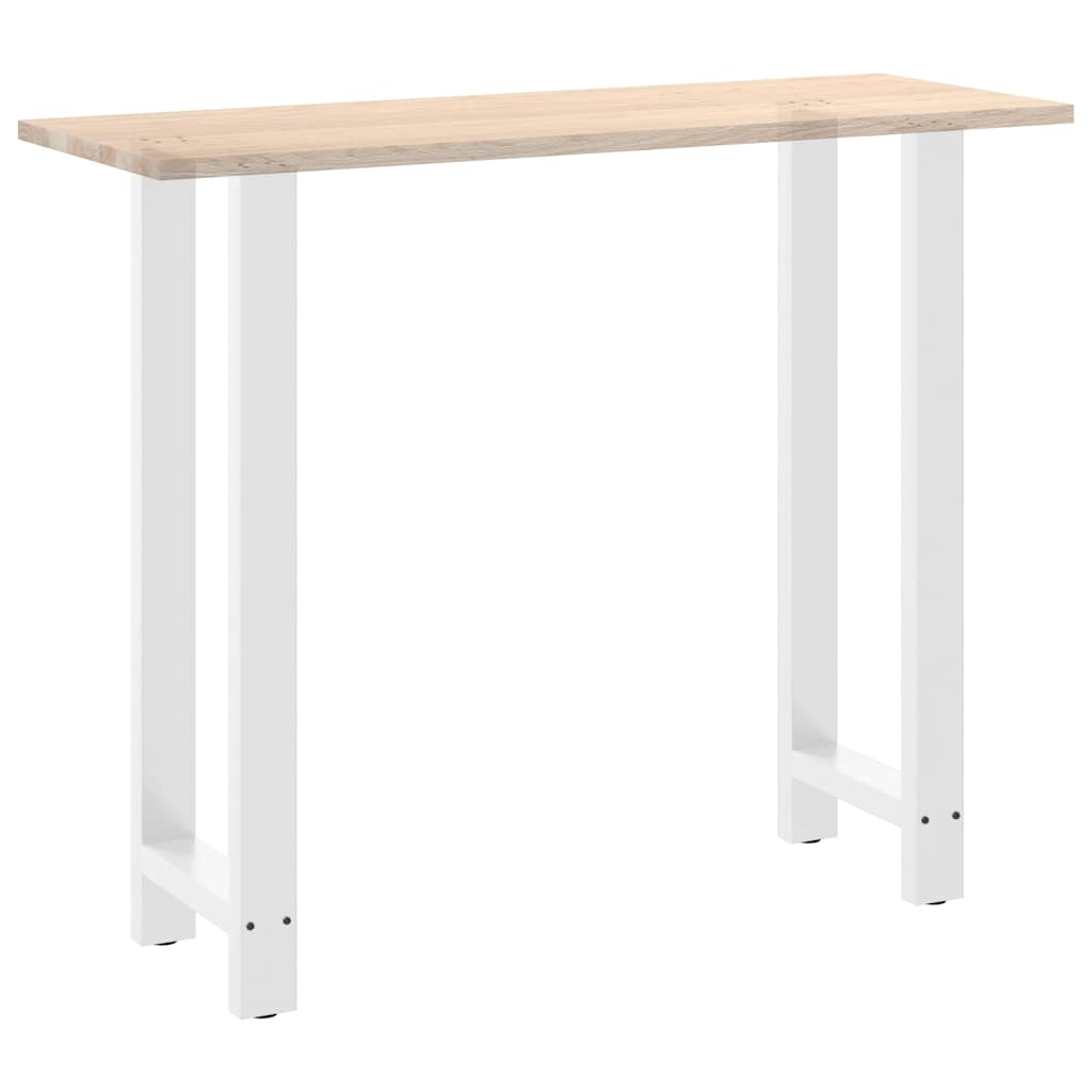 Bartafelpoten 2 st 50x(110-111) cm staal wit is nu te koop bij PeponiXL, paradijselijk wonen!