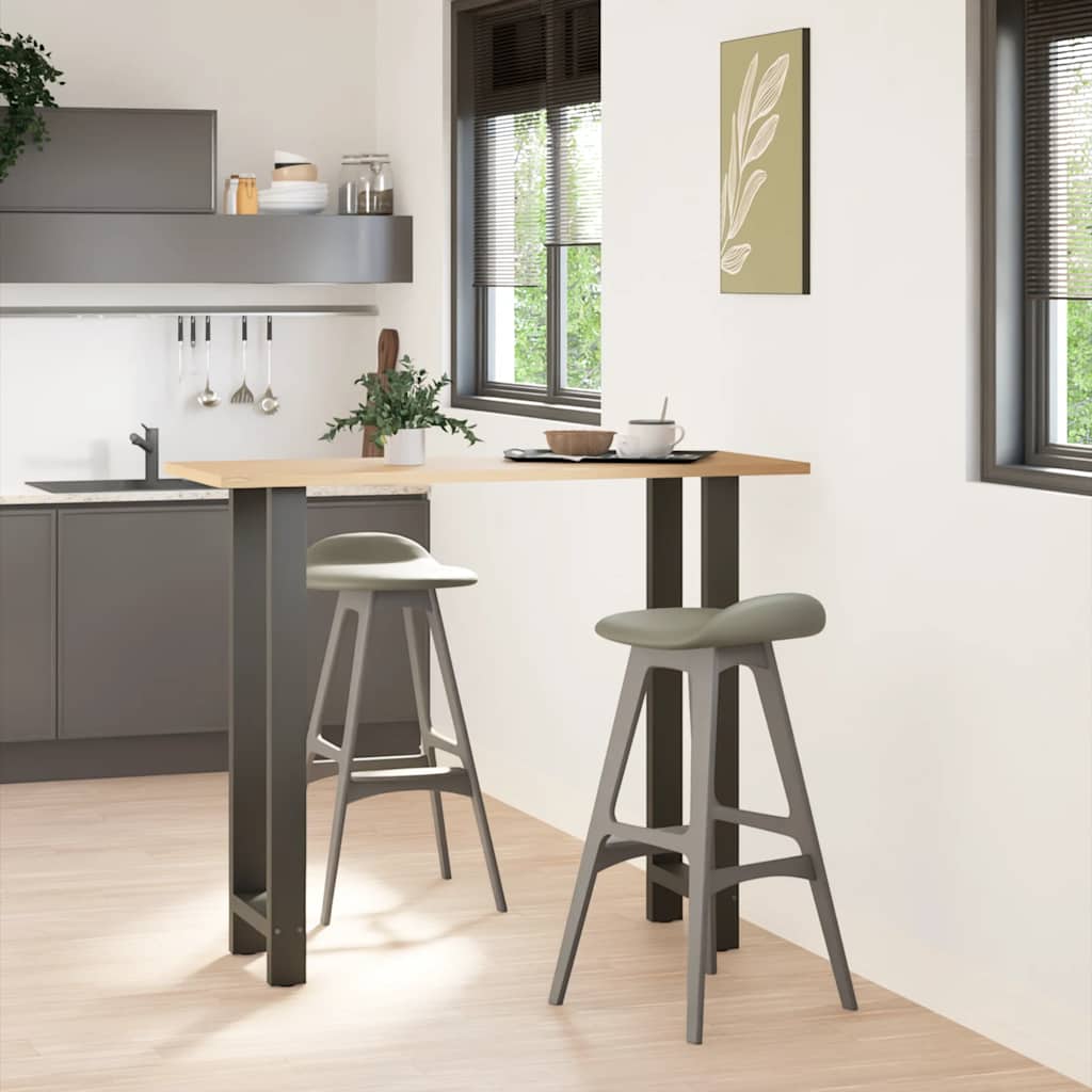 Bartafelpoten 2 st 50x(110-111) cm staal antraciet is nu te koop bij PeponiXL, paradijselijk wonen!