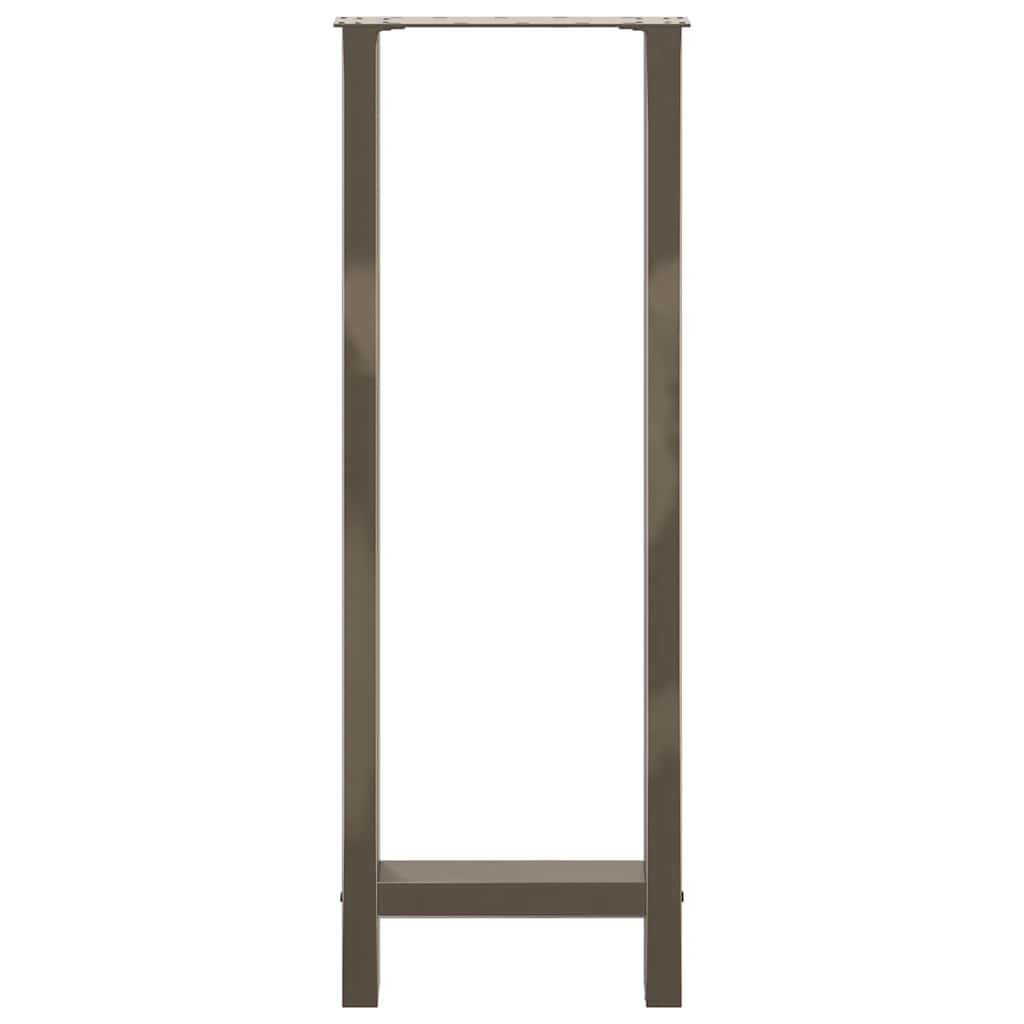 Bartafelpoten 2 st 50x(110-111) cm staal naturel is nu te koop bij PeponiXL, paradijselijk wonen!