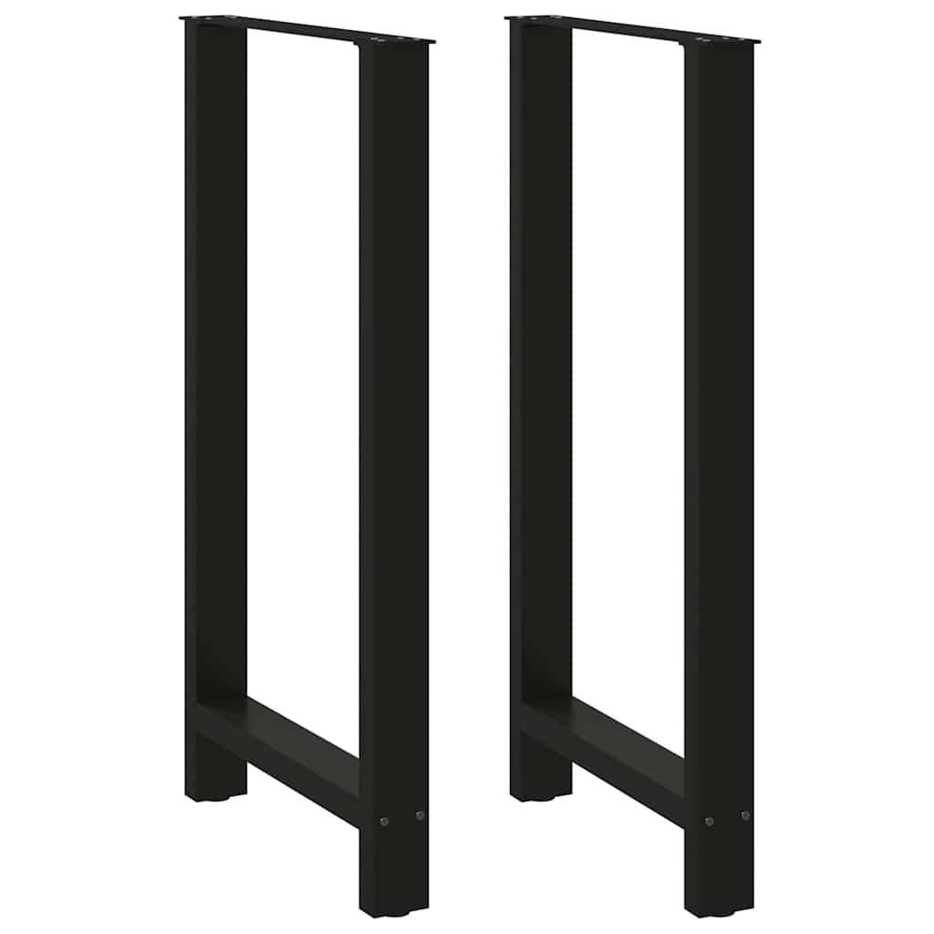 Bartafelpoten 2 st 60x(110-111) cm staal zwart is nu te koop bij PeponiXL, paradijselijk wonen!