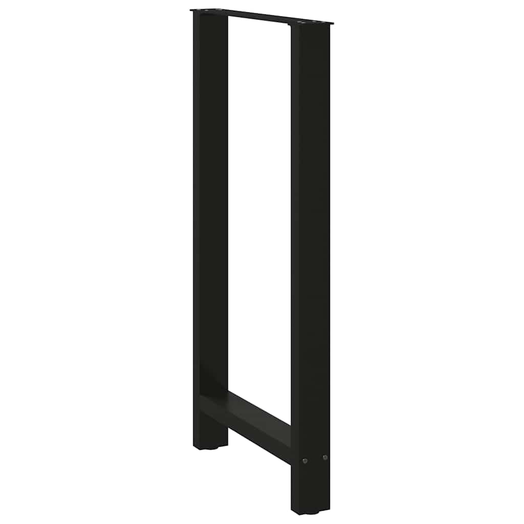 Bartafelpoten 2 st 60x(110-111) cm staal zwart is nu te koop bij PeponiXL, paradijselijk wonen!