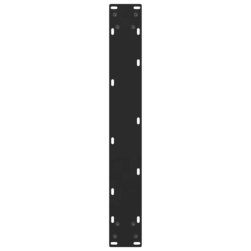 Bartafelpoten 2 st 60x(110-111) cm staal zwart is nu te koop bij PeponiXL, paradijselijk wonen!