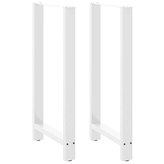 Bartafelpoten 2 st 60x(110-111) cm staal wit is nu te koop bij PeponiXL, paradijselijk wonen!