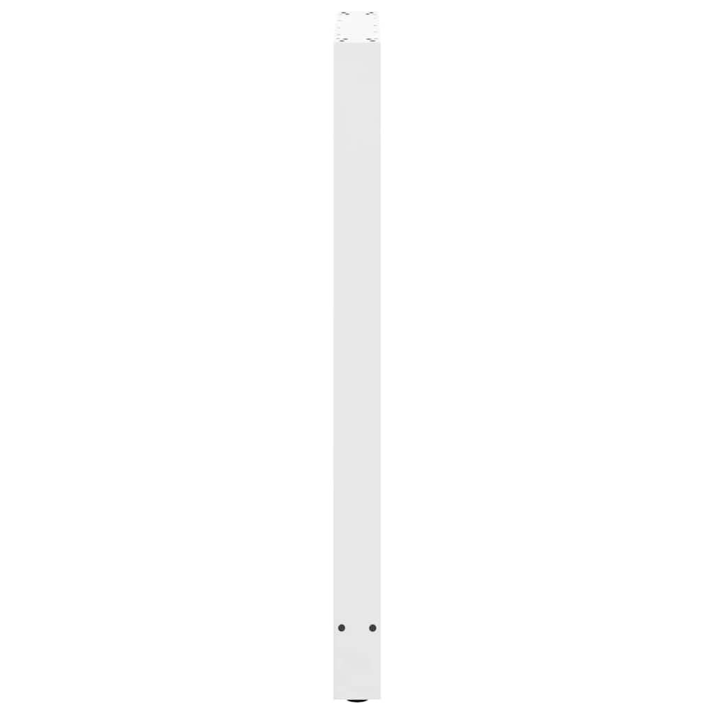 Bartafelpoten 2 st 60x(110-111) cm staal wit is nu te koop bij PeponiXL, paradijselijk wonen!