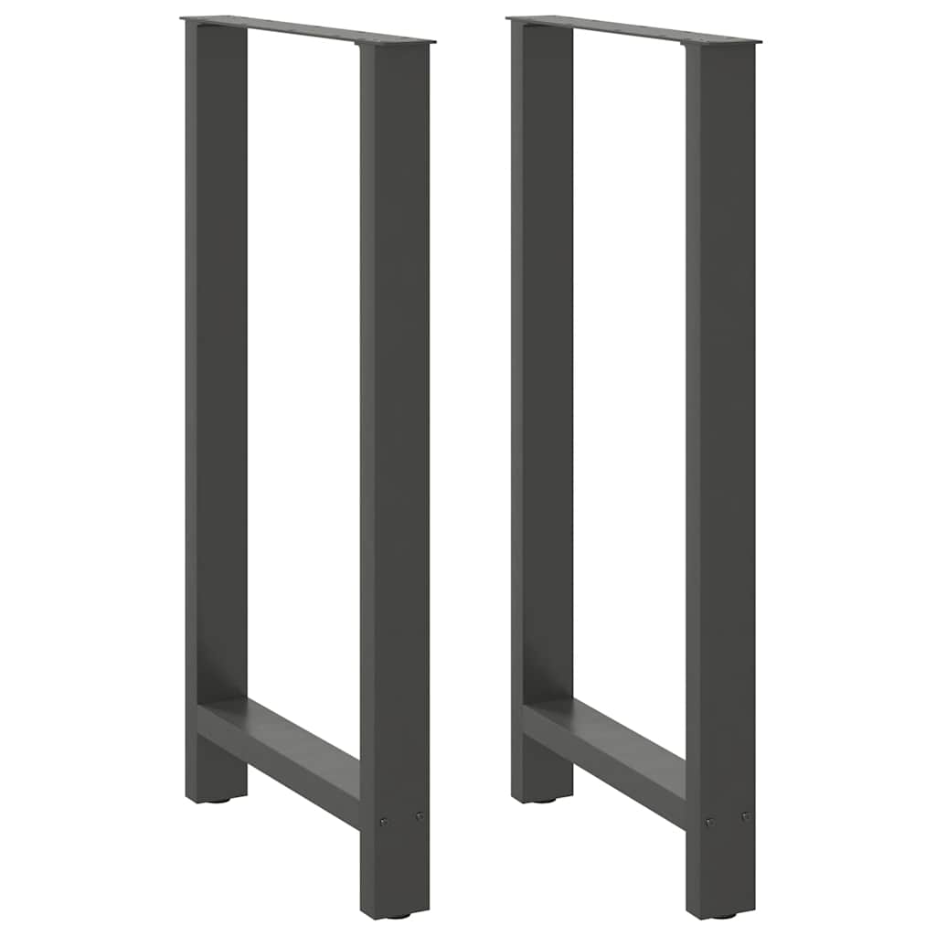Bartafelpoten 2 st 60x(110-111) cm staal antraciet is nu te koop bij PeponiXL, paradijselijk wonen!