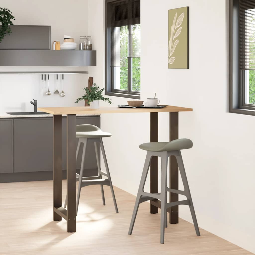 Bartafelpoten 2 st 60x(110-111) cm staal naturel is nu te koop bij PeponiXL, paradijselijk wonen!