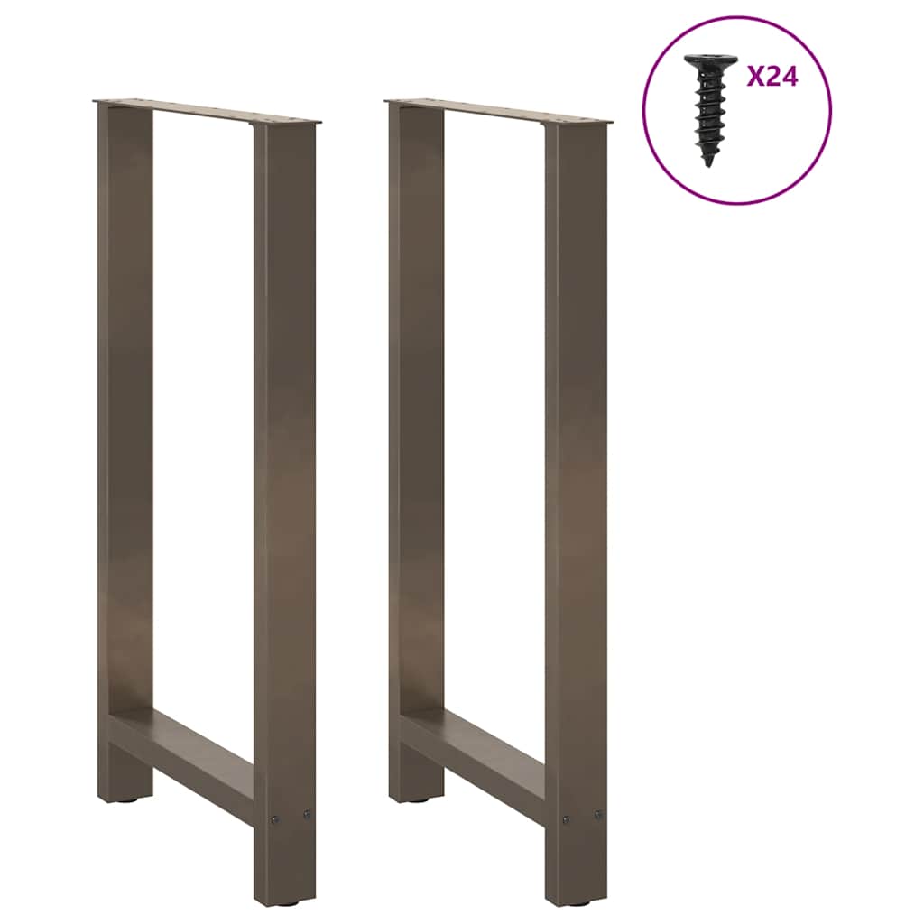 Bartafelpoten 2 st 60x(110-111) cm staal naturel is nu te koop bij PeponiXL, paradijselijk wonen!