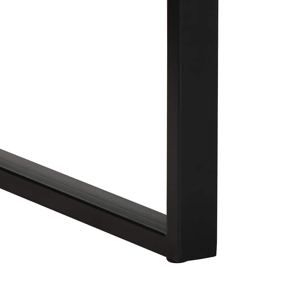 Bureau 100x50x75 cm massief ruw mangohout is nu te koop bij PeponiXL, paradijselijk wonen!