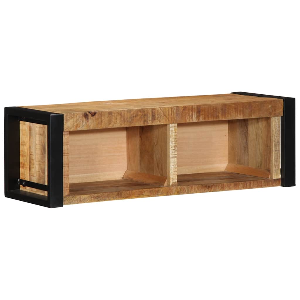 Tv-meubel 80x30x25 cm massief ruw mangohout is nu te koop bij PeponiXL, paradijselijk wonen!