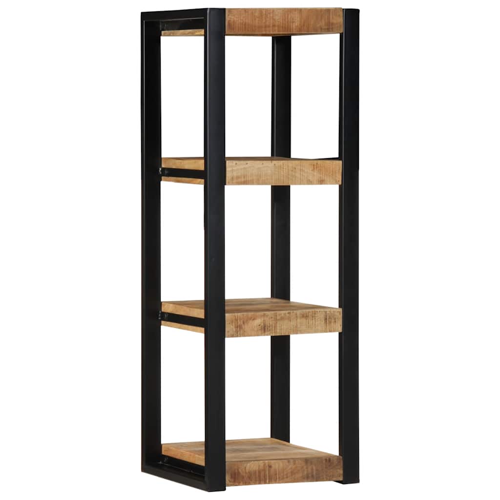 Wandschap 35x35x100 cm massief ruw mangohout is nu te koop bij PeponiXL, paradijselijk wonen!