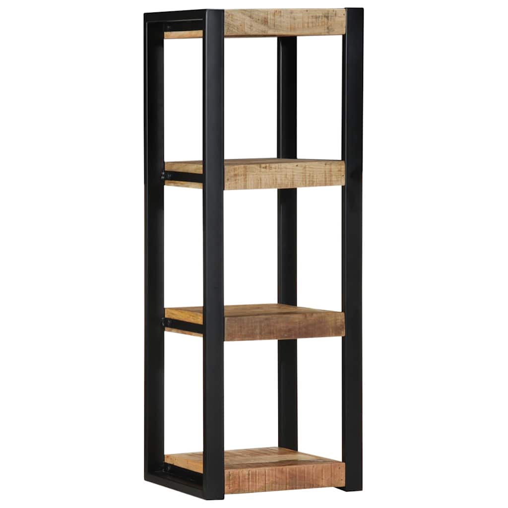 Wandschap 35x35x100 cm massief ruw mangohout is nu te koop bij PeponiXL, paradijselijk wonen!