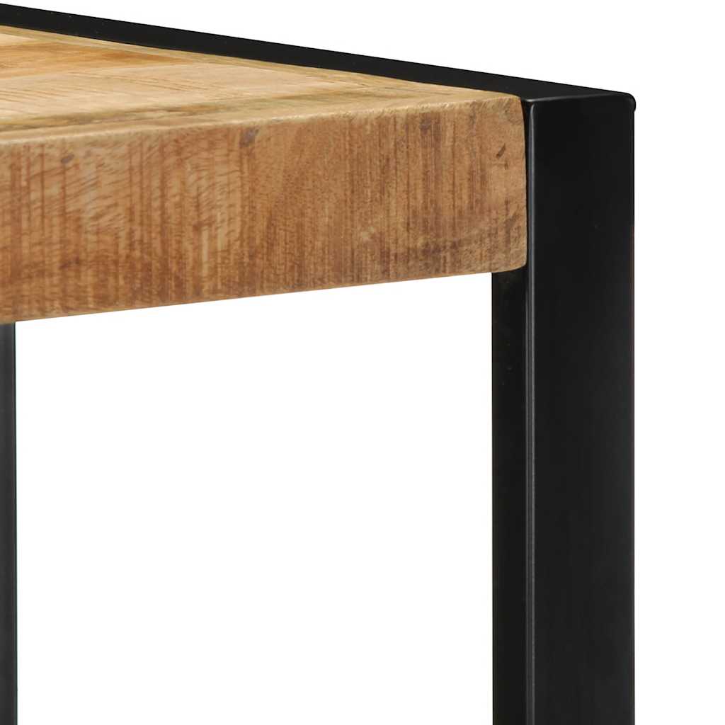 Wandschap 35x35x100 cm massief ruw mangohout is nu te koop bij PeponiXL, paradijselijk wonen!
